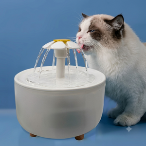 Fuente de agua para gatos