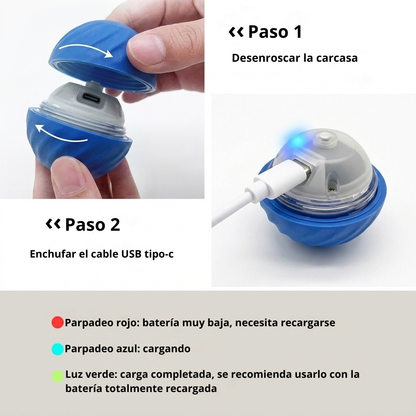 Pelota interactiva para mascotas