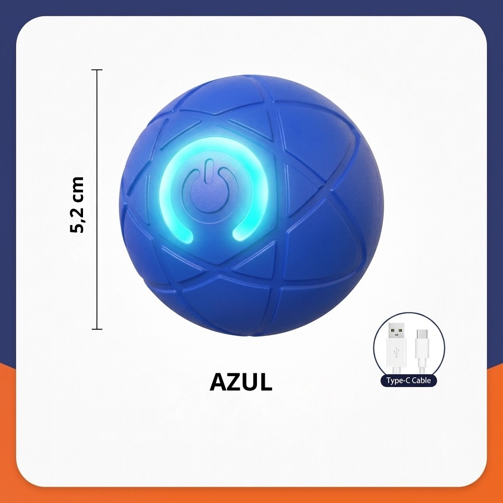 Pelota interactiva para mascotas