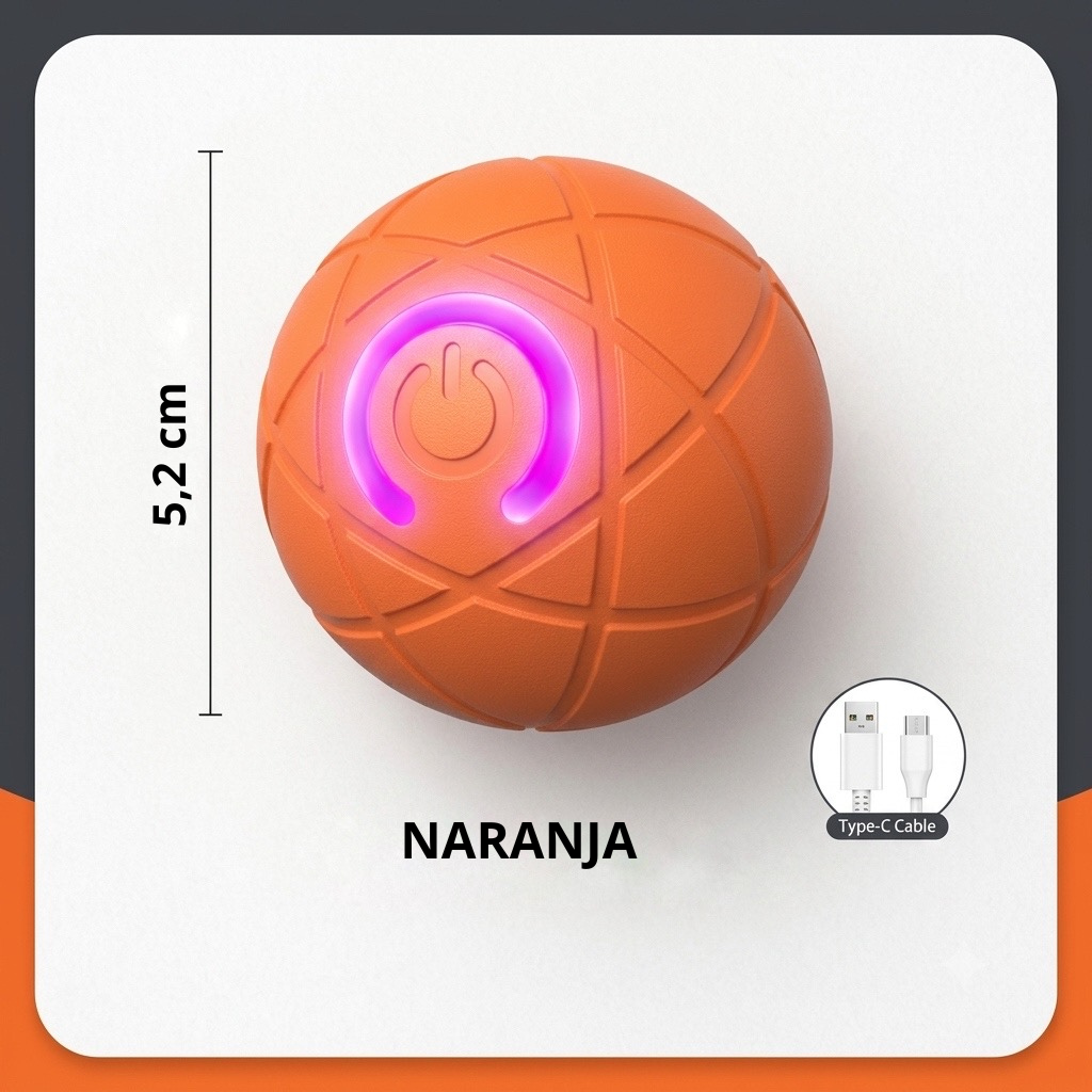 Pelota interactiva para mascotas