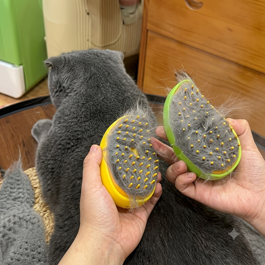 Cepillo de vapor 3 en 1 para mascotas