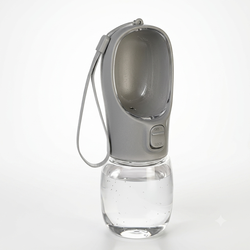 Botella de agua portátil para perros