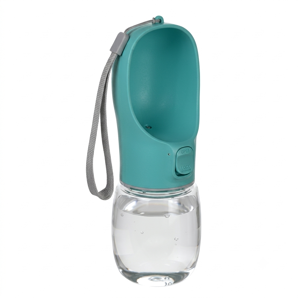 Botella de agua portátil para perros